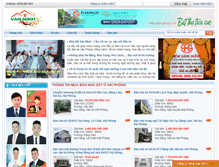 Tablet Screenshot of nhadatvanminh.com.vn